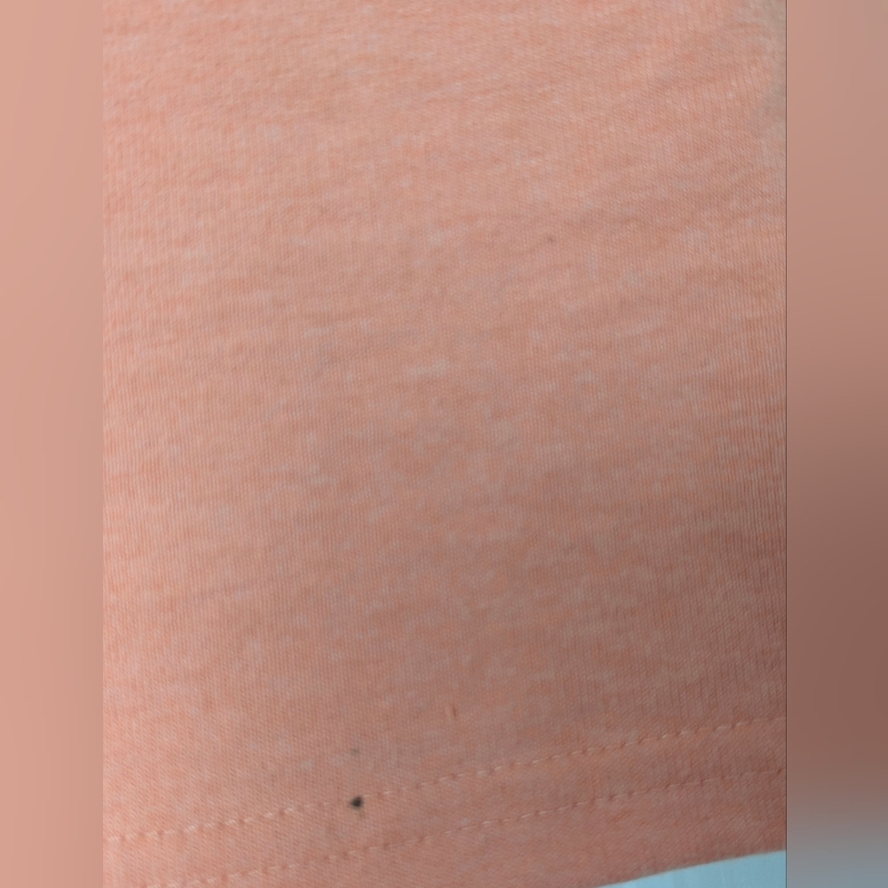 Carhartt T-shirt Loose Fit Cotton Coral Peach Pocket (Size XS) - Picture 10 of 10
